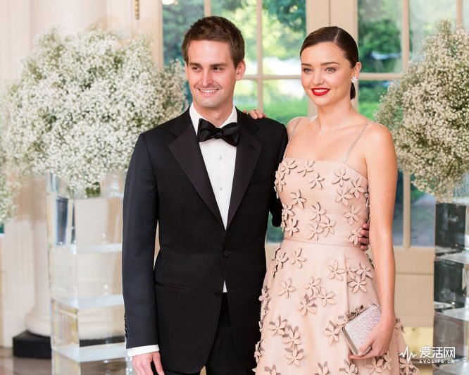 Evan Spiegel Miranda Kerr